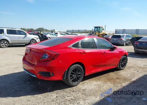 2019 Honda Civic Lx z USA, uszkodzony, nr VIN 2HGFC2F64KH535597